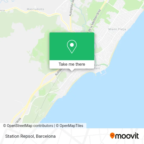 Station Repsol map