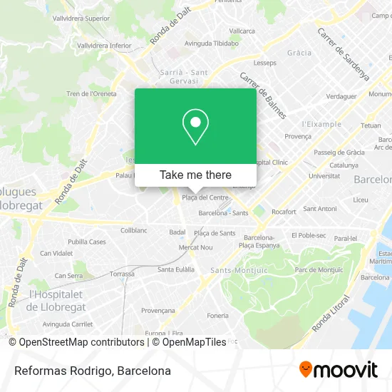 Reformas Rodrigo map