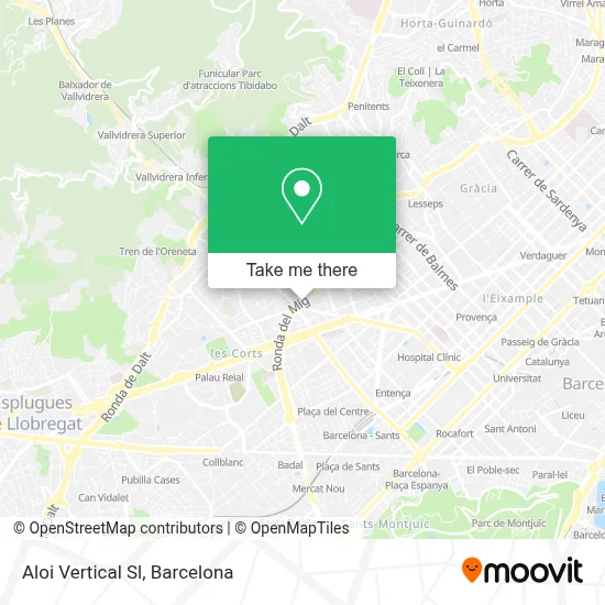 Aloi Vertical Sl map