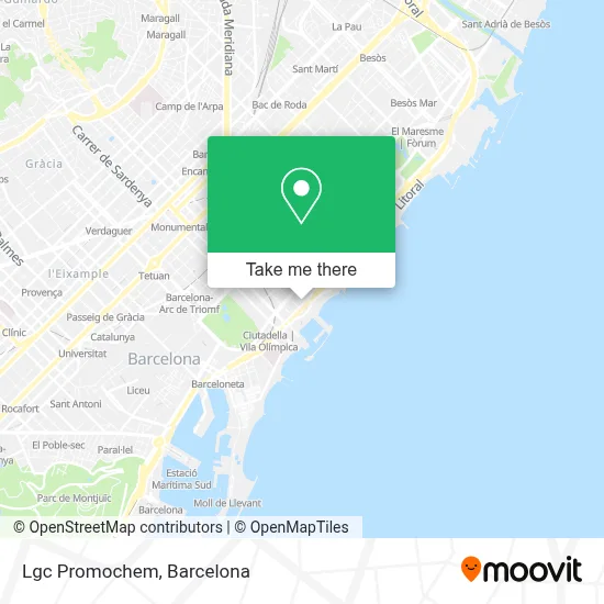 Lgc Promochem map