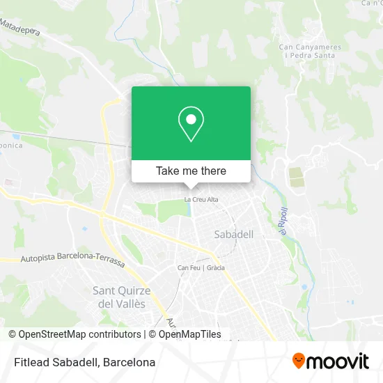 Fitlead Sabadell map