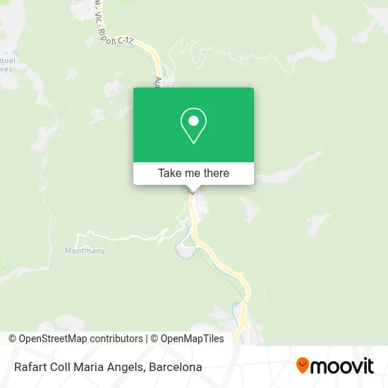 mapa Rafart Coll Maria Angels