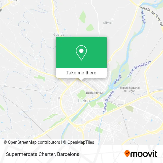 Supermercats Charter map