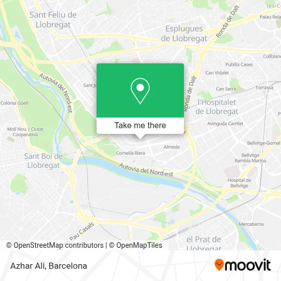 Azhar Ali map