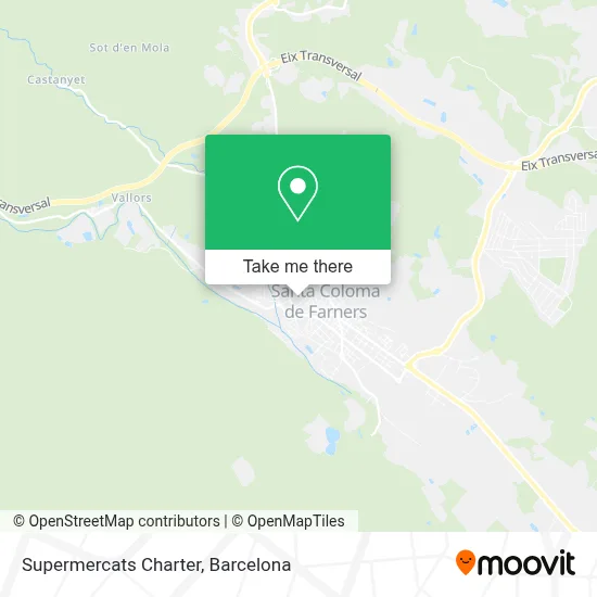 Supermercats Charter map