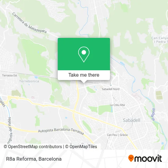 mapa R8a Reforma