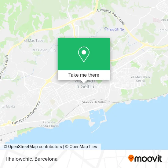 Ilhalowchic map