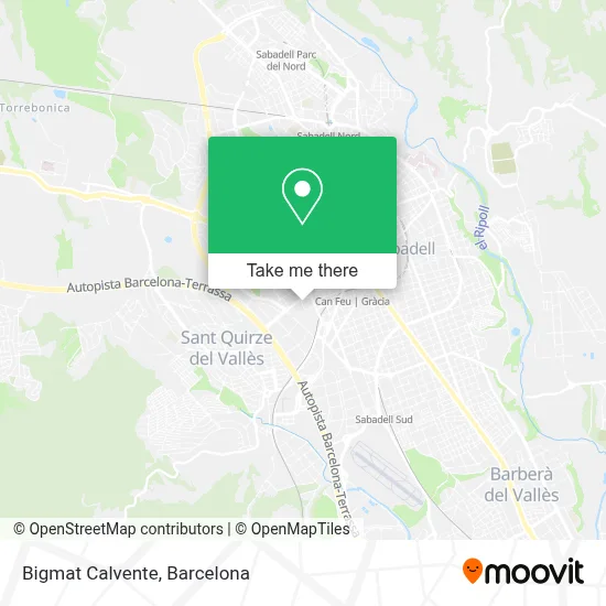 Bigmat Calvente map