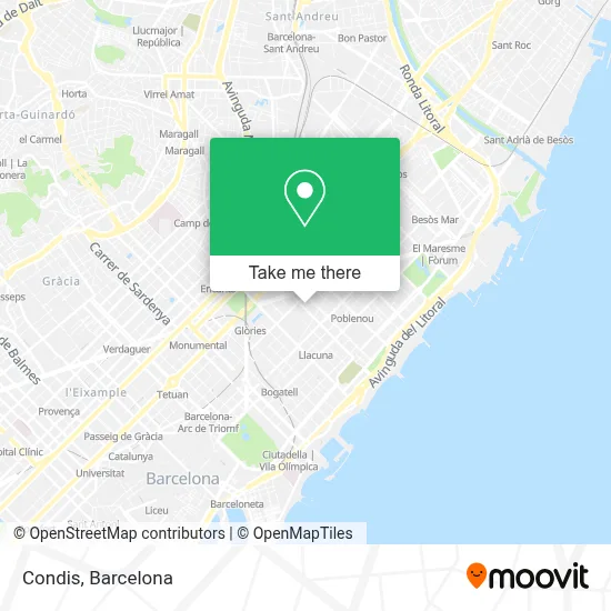 Condis map