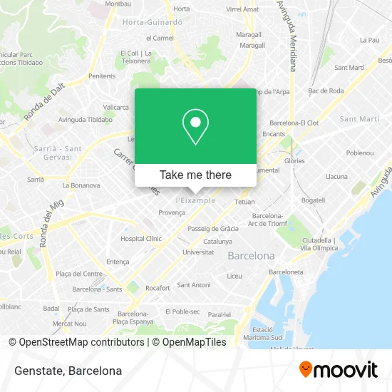 Genstate map