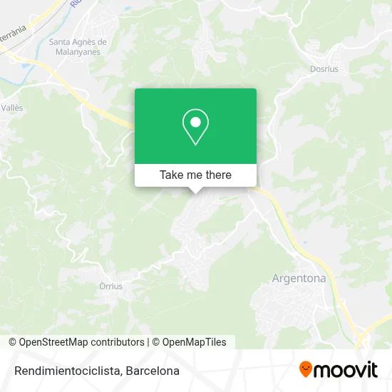 Rendimientociclista map
