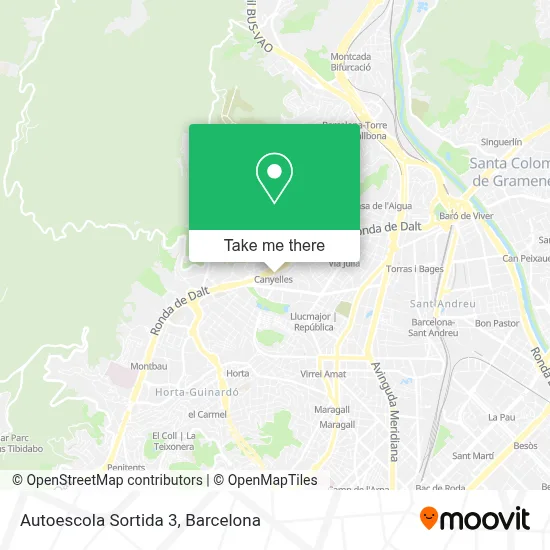 Autoescola Sortida 3 map