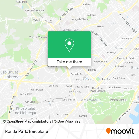 Ronda Park map