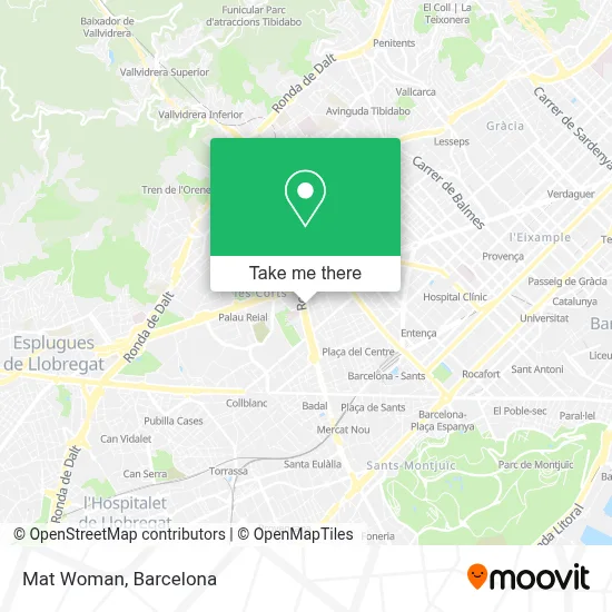 Mat Woman map