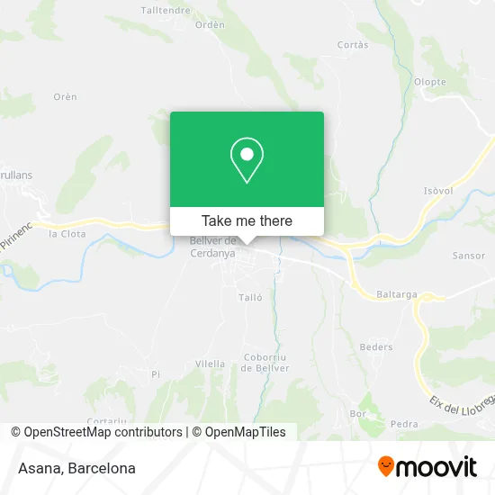 Asana map