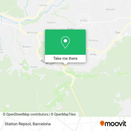 Station Repsol map