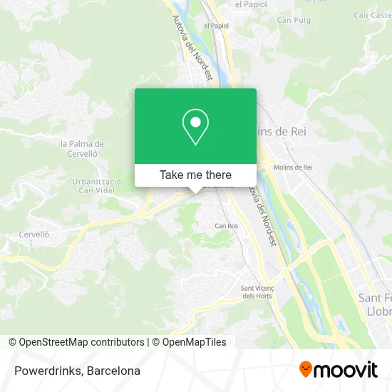 Powerdrinks map