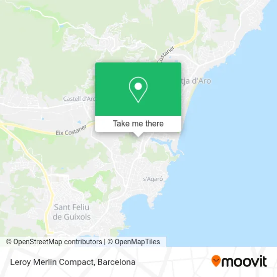 Leroy Merlin Compact map
