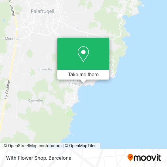 With Flower Shop map