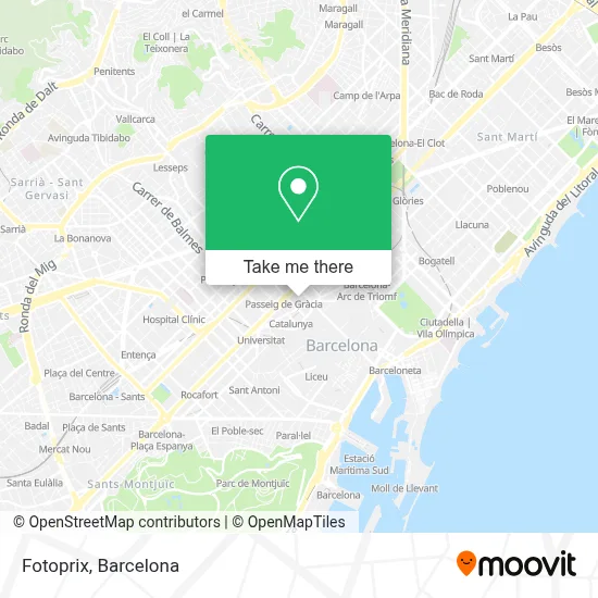 mapa Fotoprix