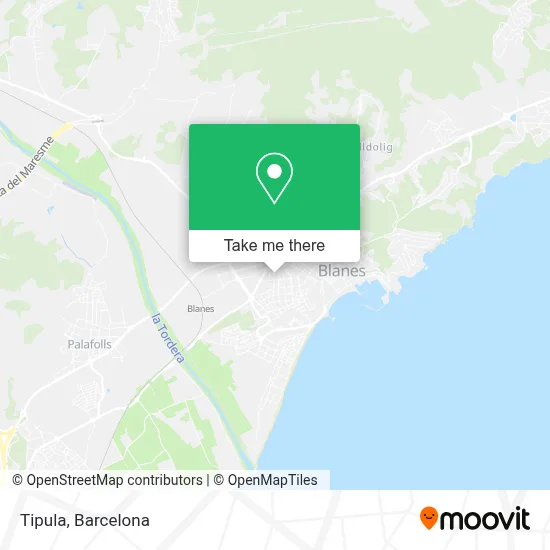Tipula map
