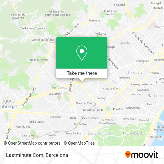 Lastminute.Com map
