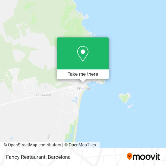 Fancy Restaurant map