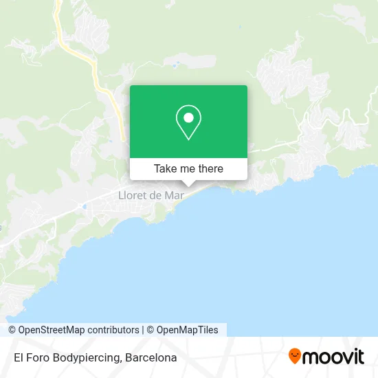 El Foro Bodypiercing map