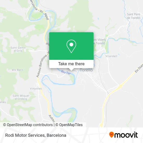 Rodi Motor Services map