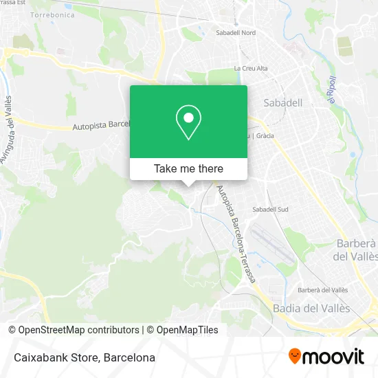 Caixabank Store map