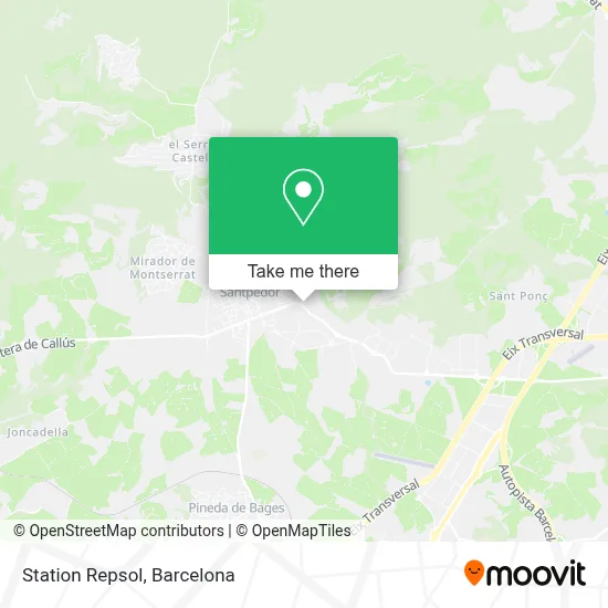 Station Repsol map