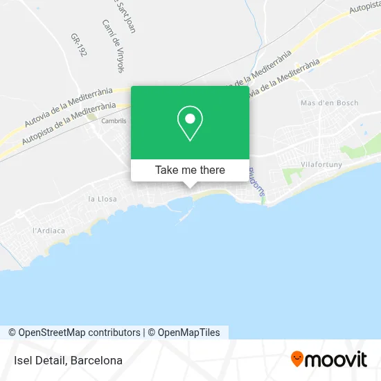 Isel Detail map