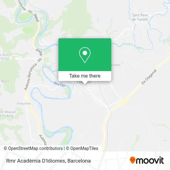 Rmr Acadèmia D'Idiomes map