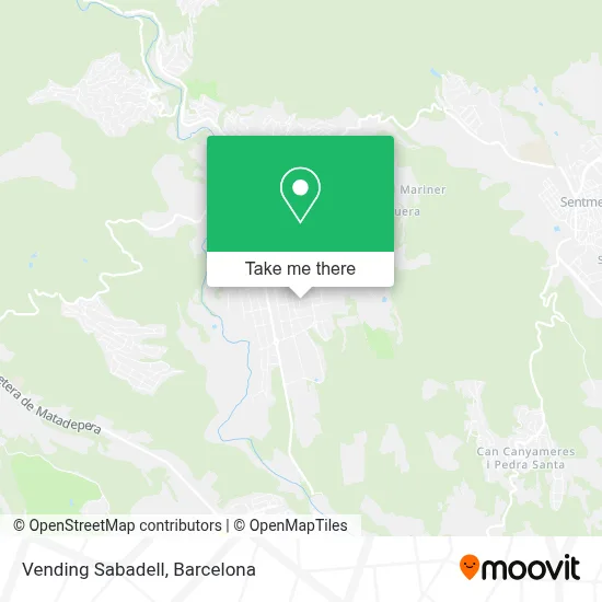 Vending Sabadell map