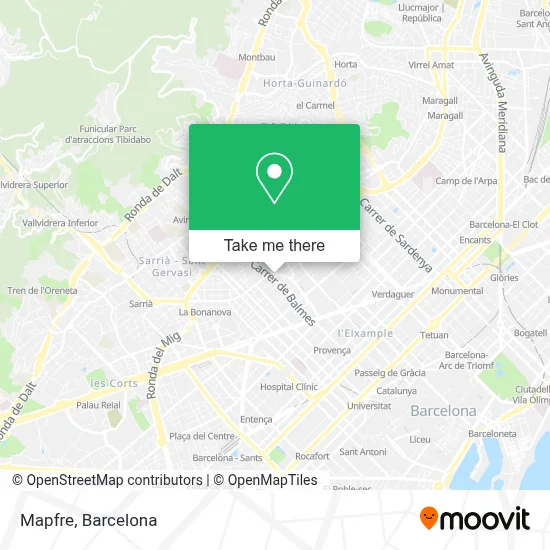 mapa Mapfre