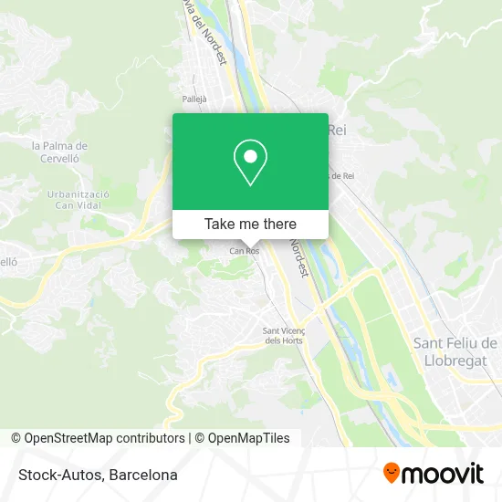 Stock-Autos map