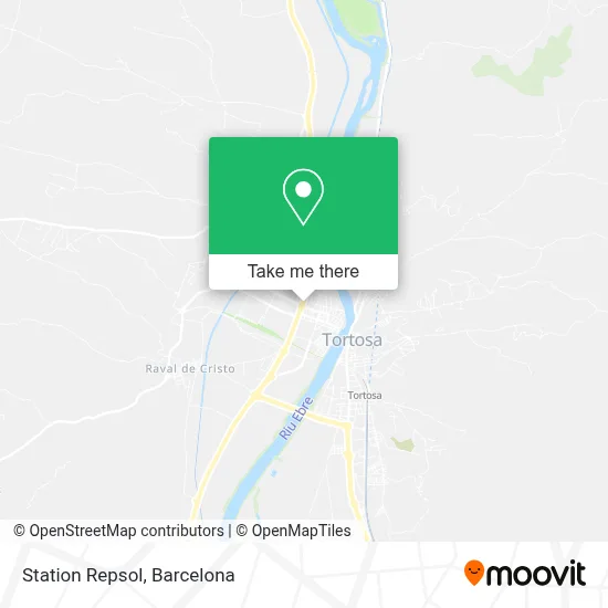 Station Repsol map