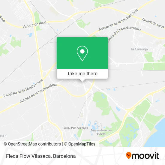 Fleca Flow Vilaseca map