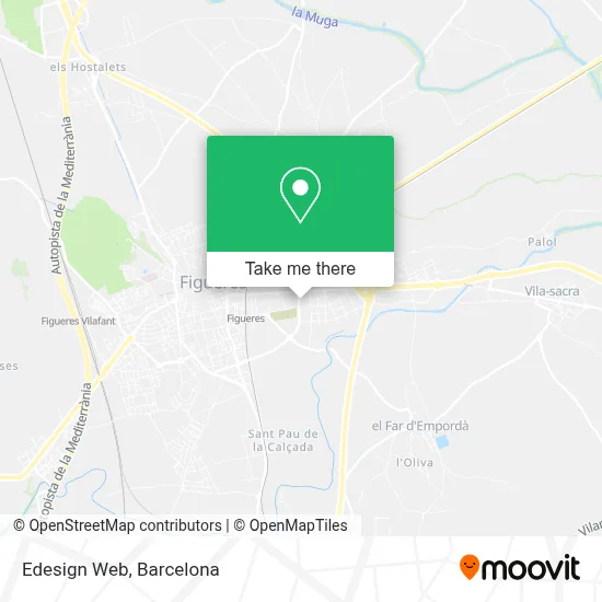 Edesign Web map