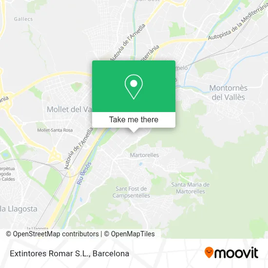 Extintores Romar S.L. map