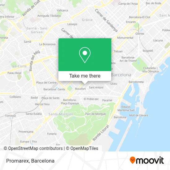 Promarex map