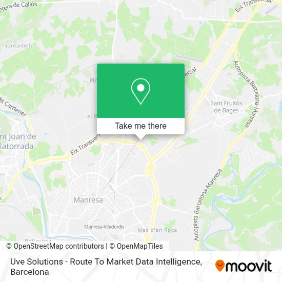 Uve Solutions - Route To Market Data Intelligence map