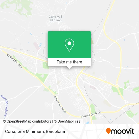 Corseteria Minimum map