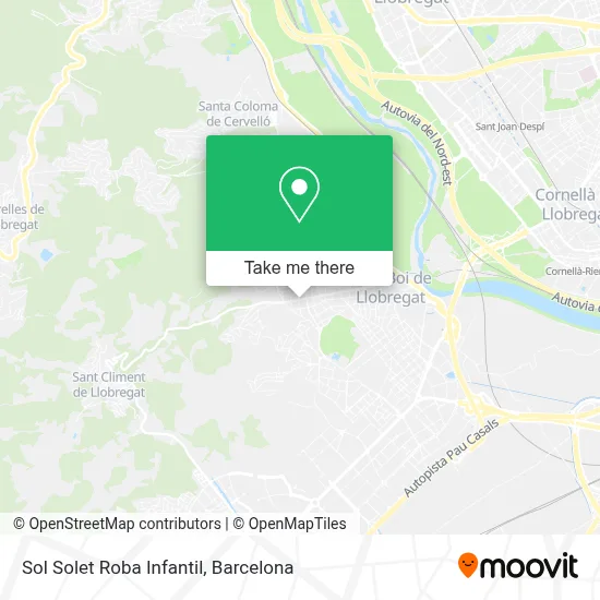 Sol Solet Roba Infantil map