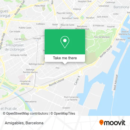 Amigables map