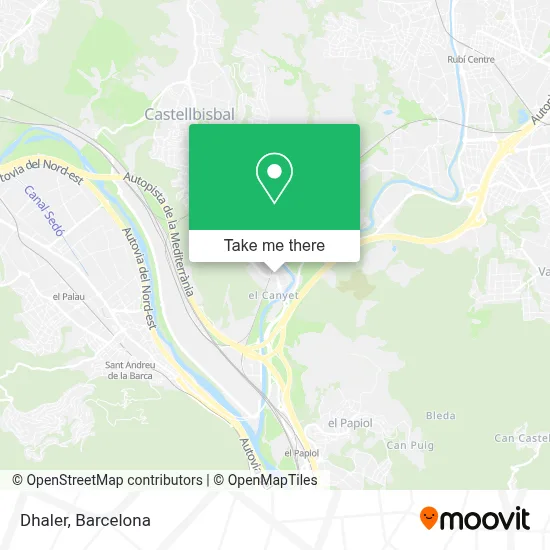 Dhaler map