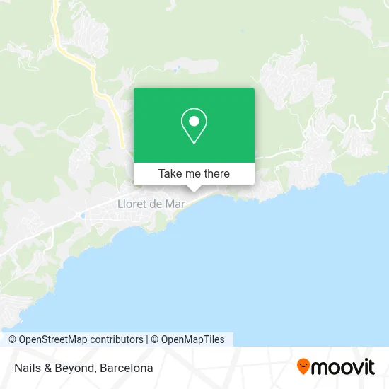 Nails & Beyond map