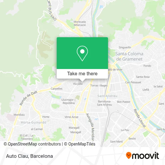 Auto Clau map