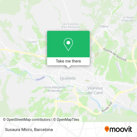 Susaura Micro map