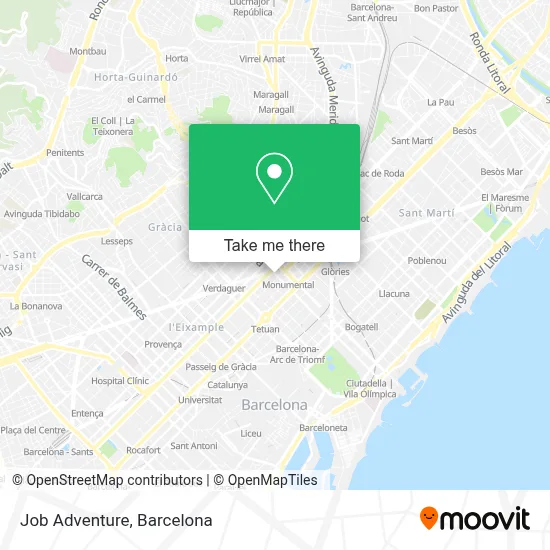 Job Adventure map